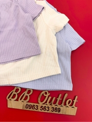 A39 Áo cotton tăm croptop GJ