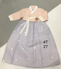 Bộ Hanbok bé gái 4T