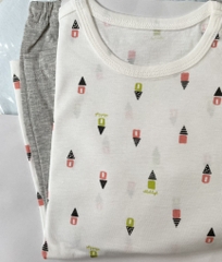 B08 Bộ cotton Hàn lửng - dài