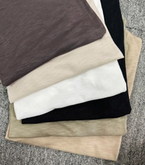 A70 Áo cotton xược Atg trơn