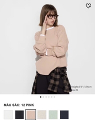 Áo cotton tổ ong nữ Uni