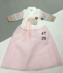 Bộ Hanbok bé gái 4T