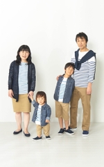 Áo tay dài Muji kẻ