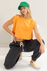 Áo croptop buộc dây Double Zero