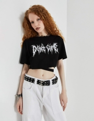 Áo croptop buộc dây GJ
