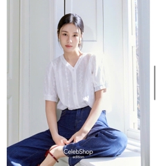 A77 Áo sơ mi thêu Celebshop