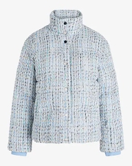 K03 Áo phao dạ tweed Express
