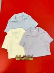 A39 Áo cotton tăm croptop GJ