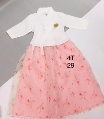 Bộ Hanbok bé gái 4T