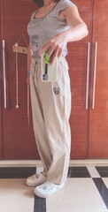 Q71 Quần linen mặt chó