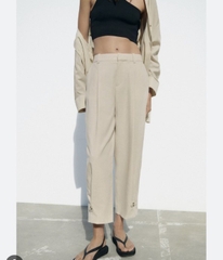 Quần linen nữ Zara