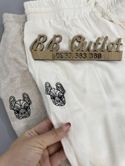 Q71 Quần linen mặt chó