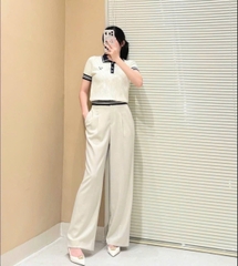 Q74 quần suông Atg kéo khoá