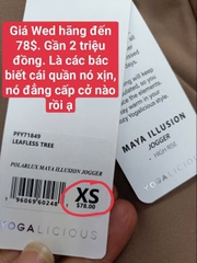 Quần jogger Yogaliciuos polarlux