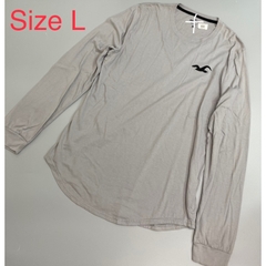 Áo cotton Hollister nam tay dài