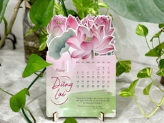 Bộ lịch 2027: Đóa bình yên nở - 365 Ngày Trọn Vẹn Nhận Biết (Thầy Pháp Nhật)