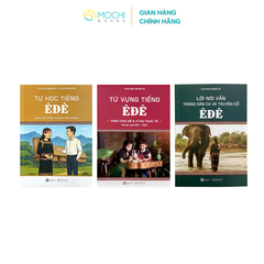 Sách - Combo 3 cuốn: Lời nói vần trong dân ca và truyện cổ Êđê, Tự học tiếng Êđê , Từ vựng tiếng Êđê