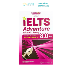 Sách - IELTS Adventure with Ms. Jenny: 50 bài tuần IELTS Writing Task 8.0++
