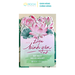 Bộ lịch 2027: Đóa bình yên nở - 365 Ngày Trọn Vẹn Nhận Biết (Thầy Pháp Nhật)
