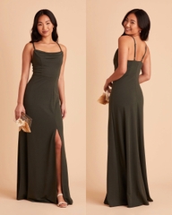 Đầm tiệc Birdy maxi cổ đổ xẻ tà bigsize