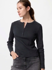 Áo thun tay dài un1 bigsize(henley uni)