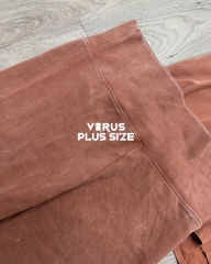 Set bộ ngố Nudds nền vải wax áo form rộng quần đùi gân ôm bigsize (nuudssetn)