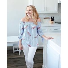 [viruSpluSSize]sale outlet - Áo bẹt vai olive xuất xịn bigSize