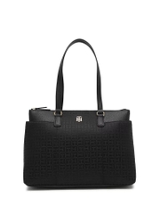Túi Tote Tommy Fom To Phối Monogram xịn