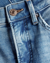 Quần Jeans Exp Skinny Mid rise medium wash xuất xịn (A4)