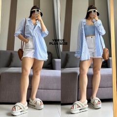 Áo Somi Fashion tone sọc tole mát bigsize