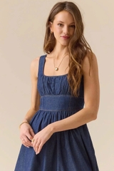 Đầm jean Alta bigsize xuất xịn