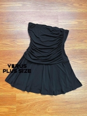 Đầm ống f21plus nhún bigsize (1481)