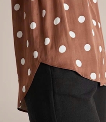 Áo lụa cổ V preview bigsize