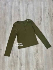 Áo thun tay dài un1 bigsize(henley uni)