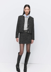 Set tweed xoài mng sang xịn bigsize (tách lẻ)