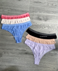 [viruSpluSSize]Quần lọt khe HaneS xuất xịn bigSize(1 Set 8c màu ngẫu nhiên)quần mặc đi tập ko lộ
