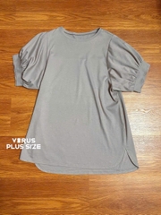 Áo thun form dài tay phồng tiadase bigsize
