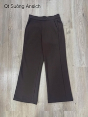 Quần tây suông Ansich bigsize lưng thun co giãn chất dày dặn đứng dáng