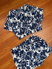 Set Shein áo/quần nền hoa mát mắt xuất xịn bigsize