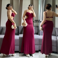 Đầm dây maxi Fashion cut eo quyến rũ bigsize xuất xịn