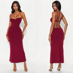 Đầm dây maxi Fashion cut eo quyến rũ bigsize xuất xịn