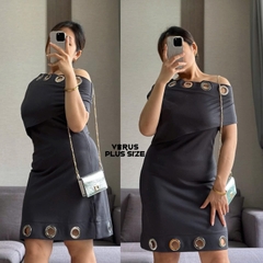 Đầm lệch vai Fashion thun dày dặn bigsize