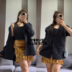 Blazer Collusion đen xuất xịn bigsize