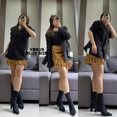 Blazer Collusion đen xuất xịn bigsize
