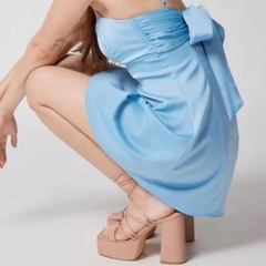 Đầm dây lụa urban cột lưng xuất xịn bigsize