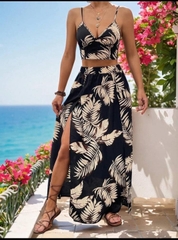 Set Shein maxi summer vibes bigsize xuất xịn