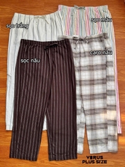 Quần flannel Gap xuất xịn bigsize
