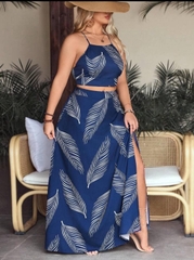 Set Shein maxi summer vibe bigsize xuất xịn