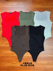 Bodysuit Fashion cộc tay xuất xịn bigsize
