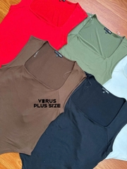 Bodysuit Fashion cộc tay xuất xịn bigsize
